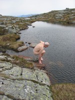 on top of Moslifjellet