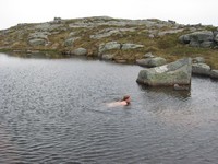 on top of Moslifjellet