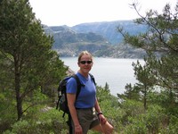 Overlooking Lysefjorden