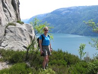 Overlooking Lysefjorden