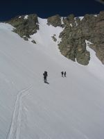 Climbing to Shepherd's Pass