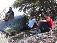 Hiking from Symms Creek trailhead