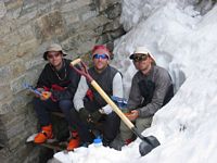 Lunch at Pear Lake Ranger Station