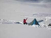 Pika Glacier ski