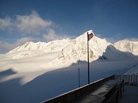 View from Finsteraarhorn hut